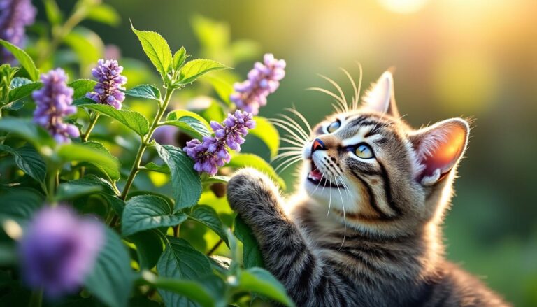 découvrez le cataire, une plante fascinante aux multiples bienfaits pour les chats. apprenez comment cette herbe naturelle stimule leur jeu, apaise leur stress et favorise leur bien-être général. un incontournable pour tout propriétaire de félin !