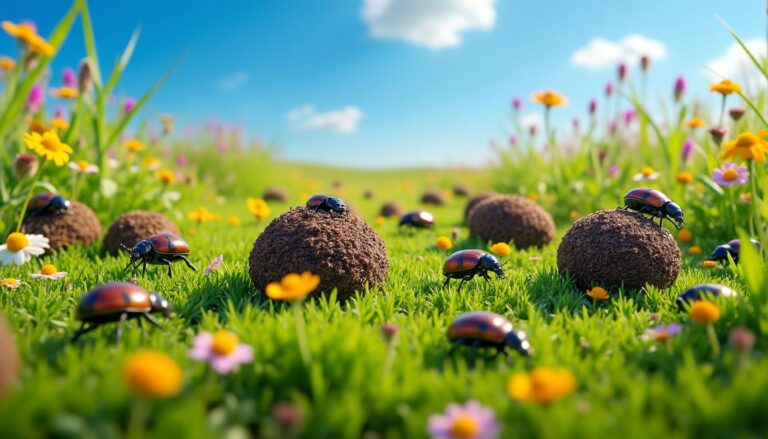 découvrez l'importance des scarabées bousiers, ces insectes fascinants qui jouent un rôle clé dans la santé de notre écosystème. apprenez comment ils contribuent à la décomposition des matières organiques et à la fertilisation des sols.