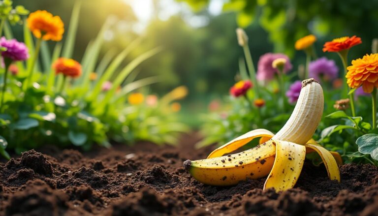 découvrez comment utiliser la peau de banane comme un compost naturel pour enrichir votre jardin. apprenez ses bienfaits nutritifs et comment l'intégrer dans votre potager pour favoriser une croissance saine de vos plantes.