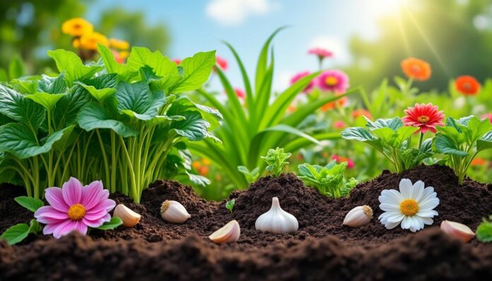 découvrez les nombreux bienfaits de l'ail compost pour nourrir et revitaliser votre jardin en 2025. apprenez comment cet ingrédient naturel peut améliorer la santé de vos plantes, renforcer le sol et favoriser la biodiversité, tout en respectant l'environnement.