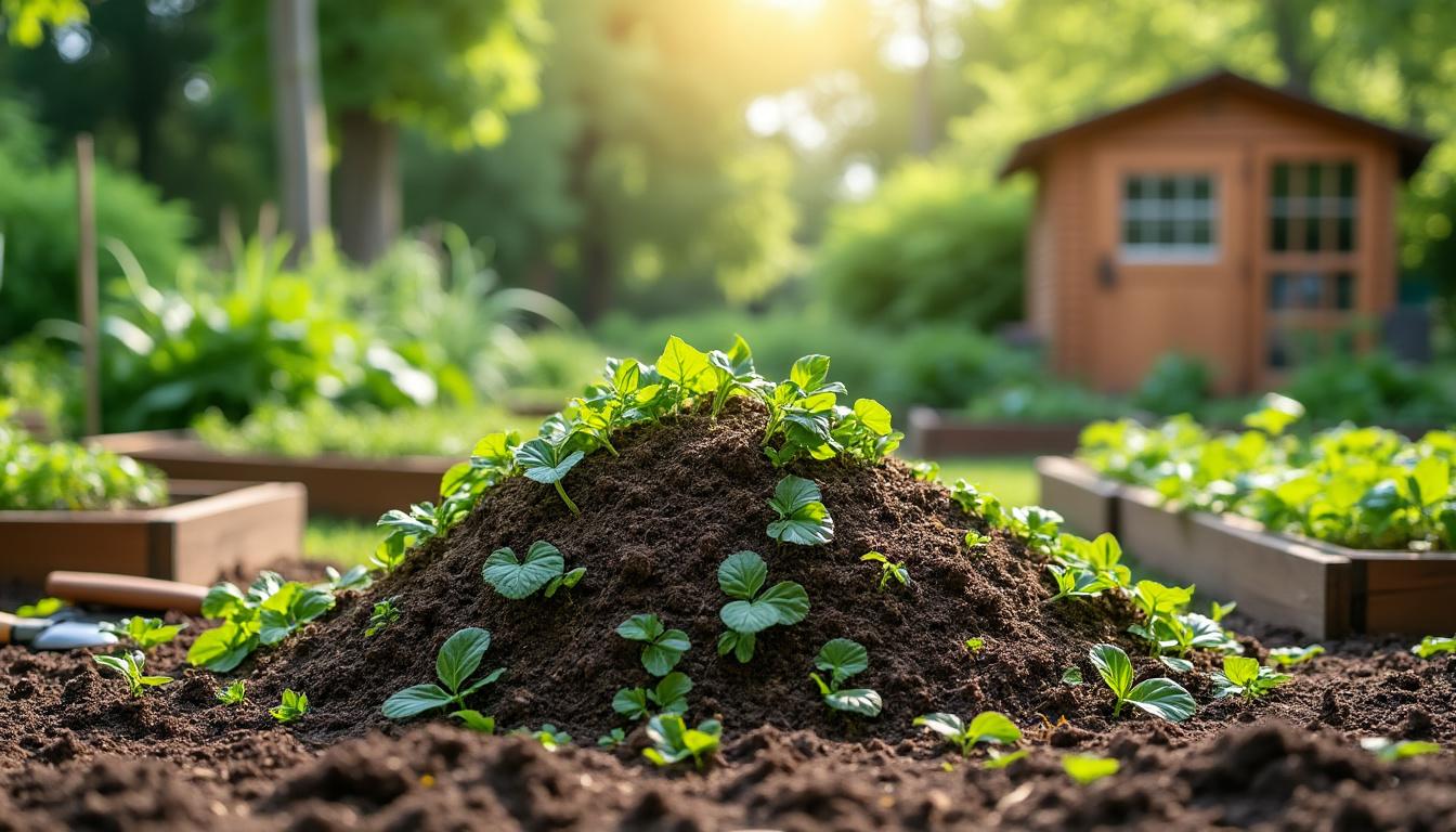 découvrez comment gérer efficacement les mauvaises herbes dans votre compost sans nuire à sa qualité. nos conseils pratiques vous aideront à obtenir un compost sain et équilibré.