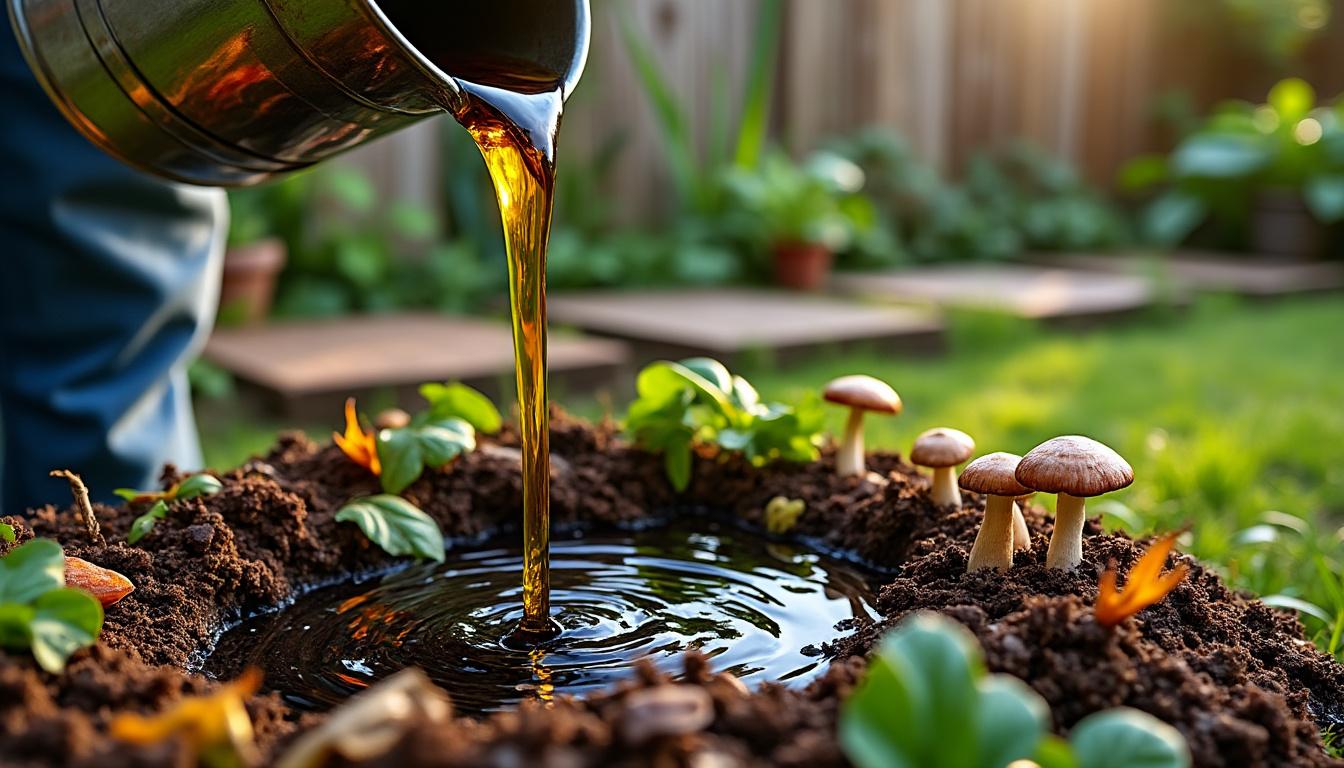 découvrez si l'huile de friture peut être jetée dans le compost, les risques pour votre composteur et des alternatives respectueuses de l'environnement pour vous débarrasser de vos huiles usagées.