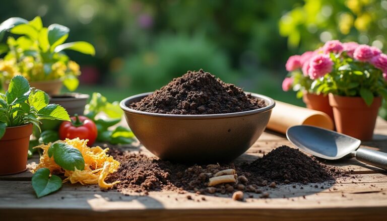 découvrez comment préparer facilement un terreau maison enrichi grâce à votre compost. suivez nos conseils pour obtenir un substrat naturel, écologique et idéal pour vos plantations et semis.