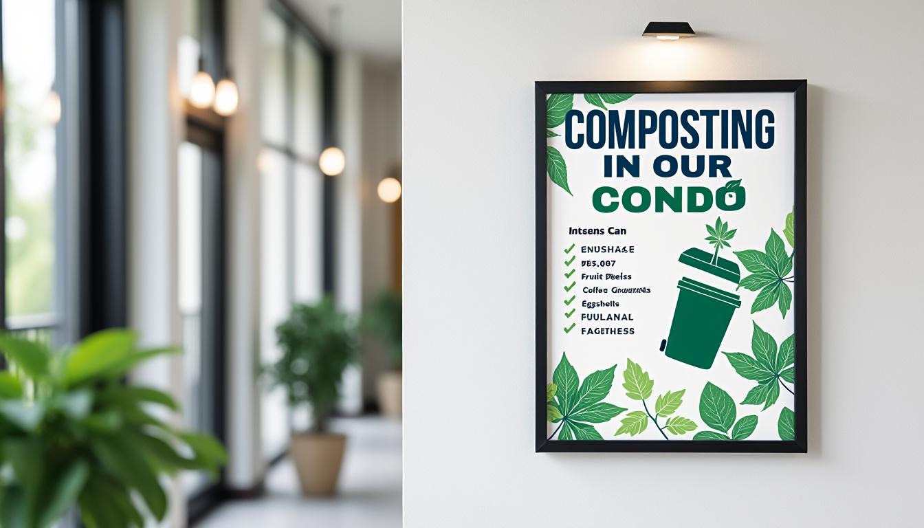 découvrez les étapes clés pour installer un composteur dans une copropriété et favoriser le tri des déchets verts en communauté.