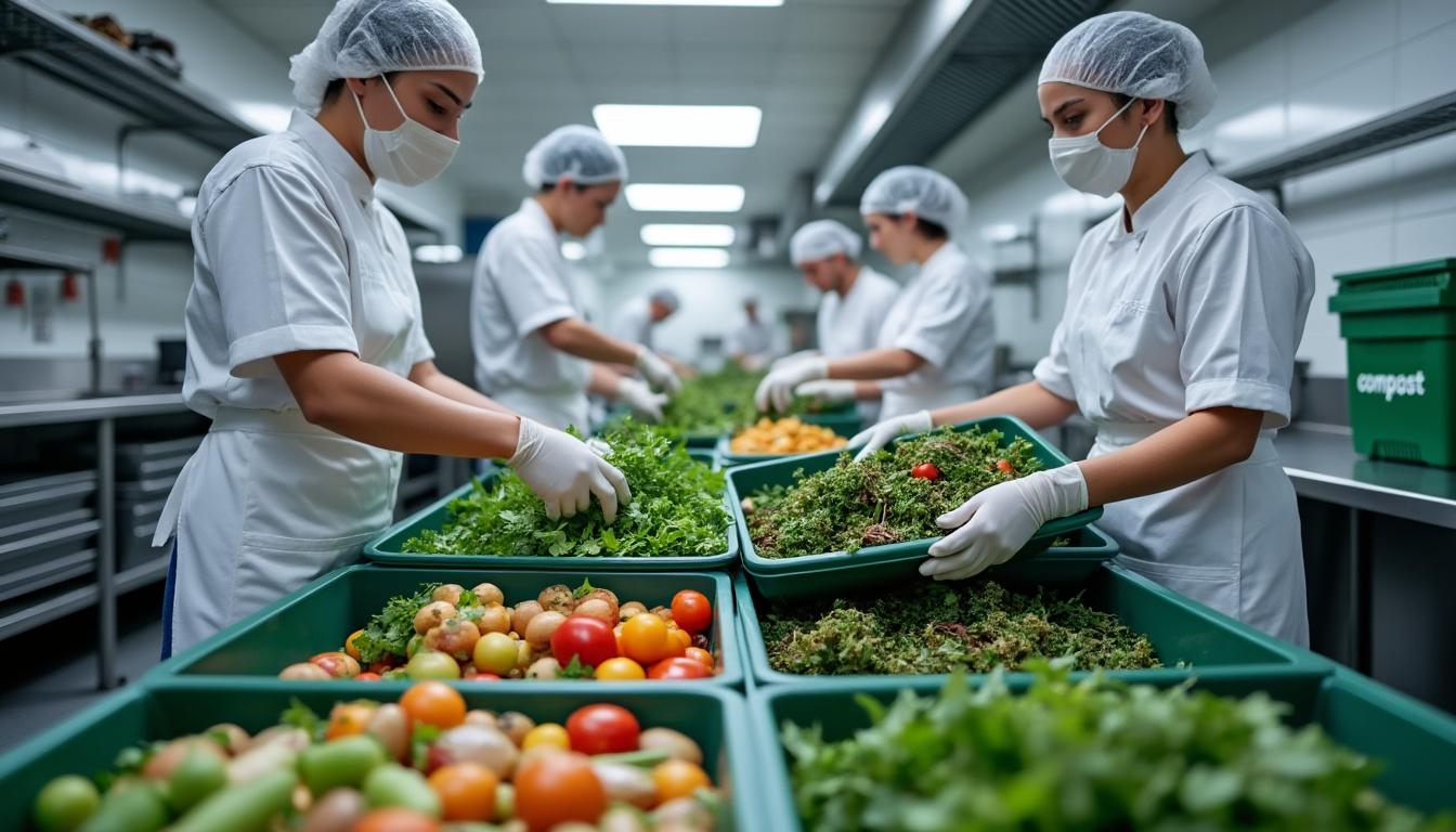 découvrez des exemples de bonnes pratiques pour intégrer le compost dans la restauration collective et réduire les déchets alimentaires efficacement.