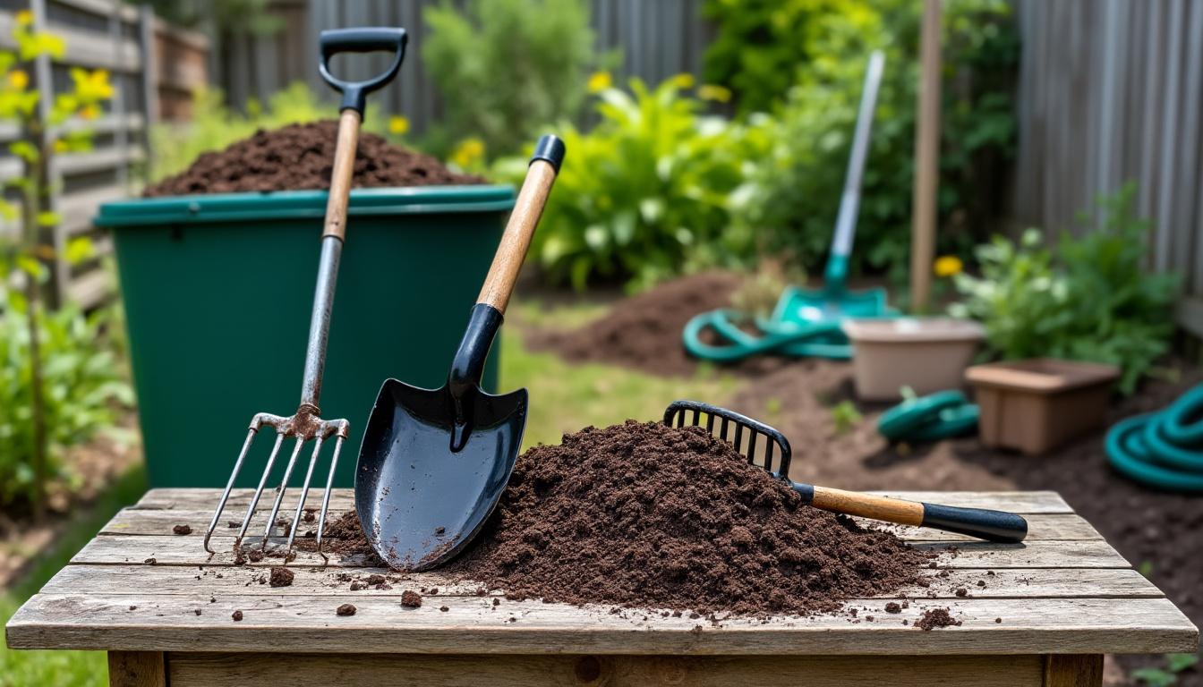 découvrez les outils indispensables pour réussir votre compost et devenir un bon composteur. guide pratique pour un compost efficace et écologique.