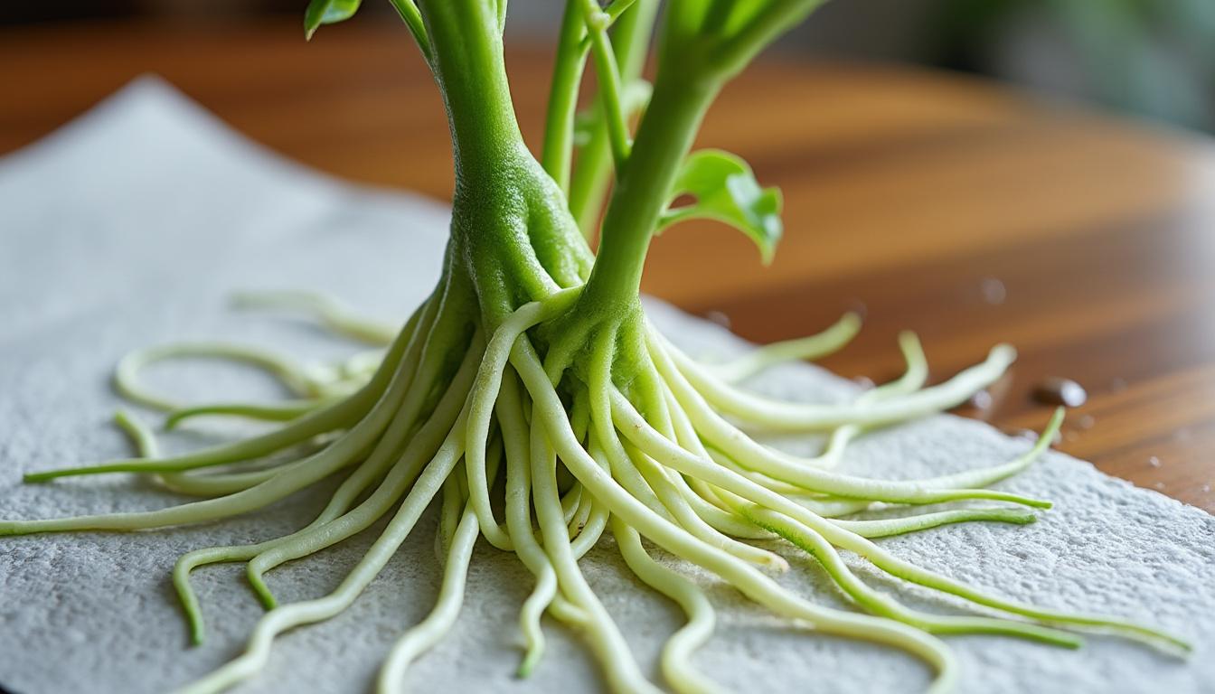 découvrez comment bouturer vos plantes facilement sans utiliser de terre, en employant simplement du papier ou du coton humide pour un succès assuré.