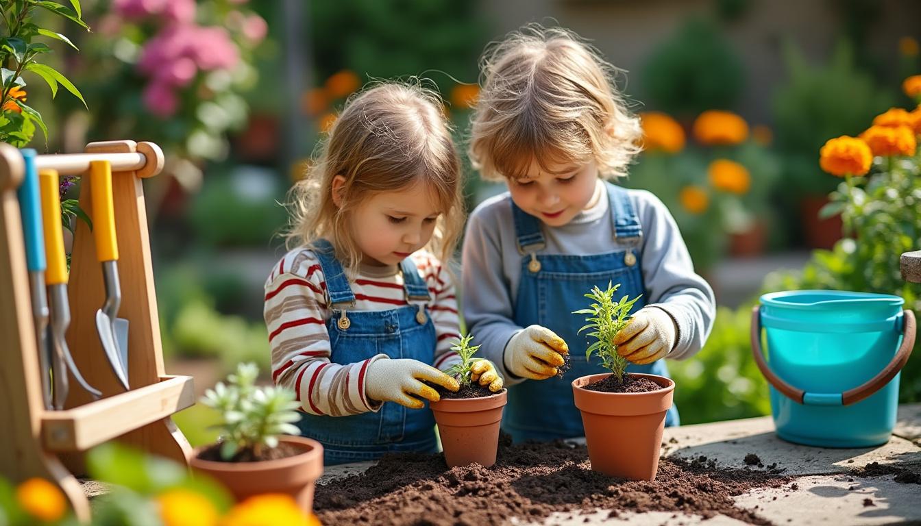 découvrez comment faire des boutures avec des enfants grâce à cette activité éducative et ludique au jardin, idéale pour apprendre la nature en s'amusant.